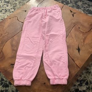 Pink Brandy Melville rosa sweatpants